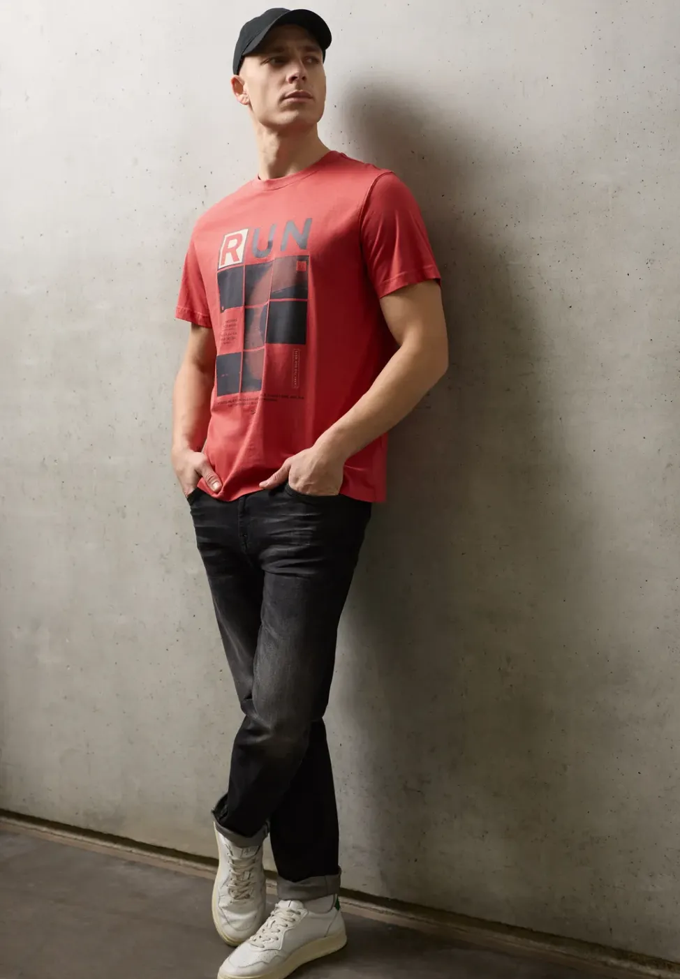 Shirt met print aan de voorkant