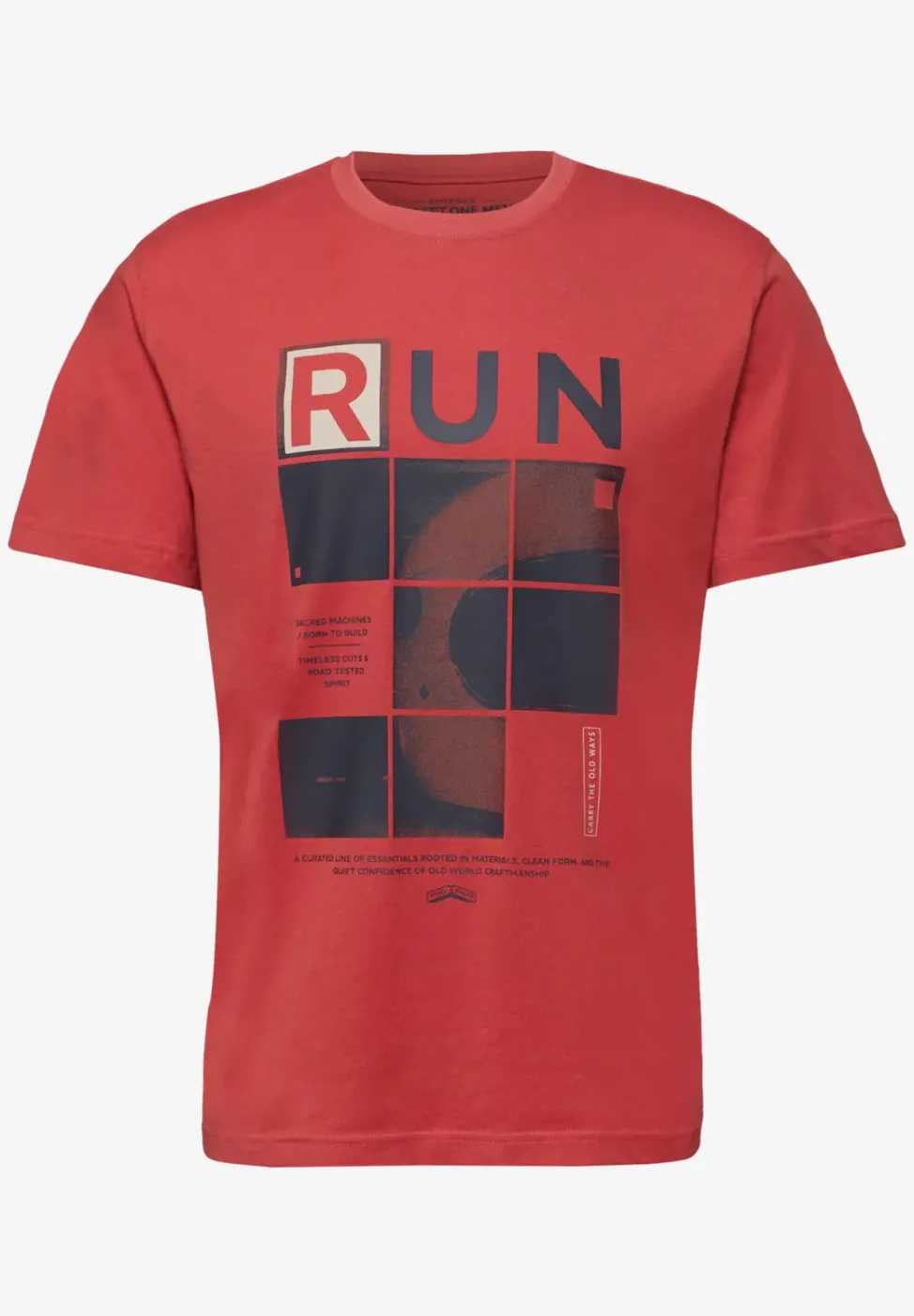 Shirt met print aan de voorkant