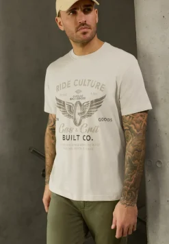 Shirt met print aan de voorkant
