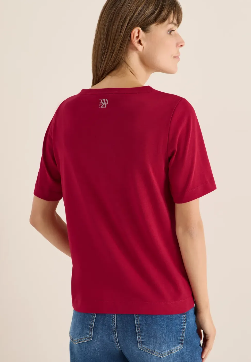 Shirt met print aan de voorkant
