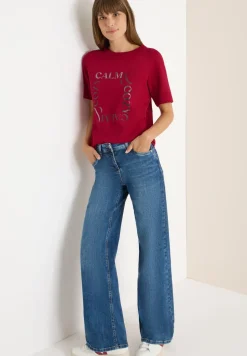 Shirt met print aan de voorkant
