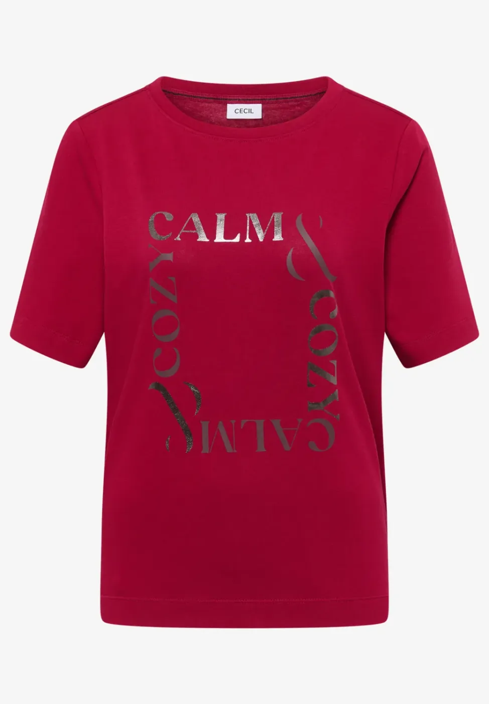 Shirt met print aan de voorkant