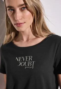 Shirt met print aan de voorkant