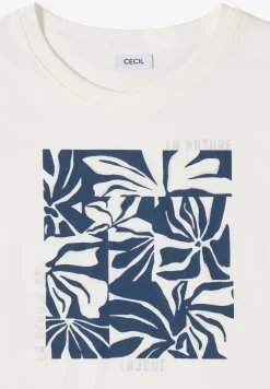 Shirt met print aan de voorkant