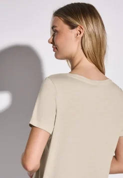 Shirt met print aan de voorkant