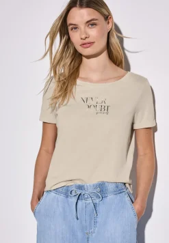 Shirt met print aan de voorkant