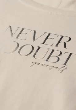 Shirt met print aan de voorkant