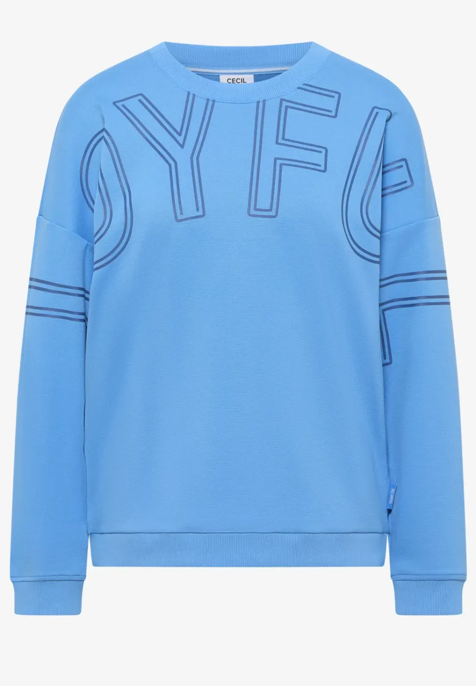 Shirt met print aan de voorkant