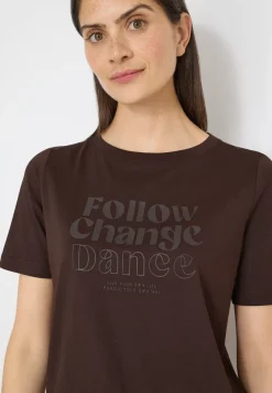 Shirt met print aan de voorkant