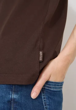 Shirt met print aan de voorkant