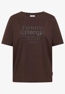 Shirt met print aan de voorkant