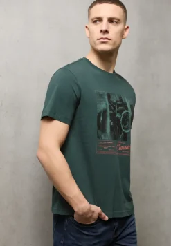 Shirt met print aan de voorkant