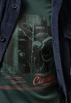 Shirt met print aan de voorkant