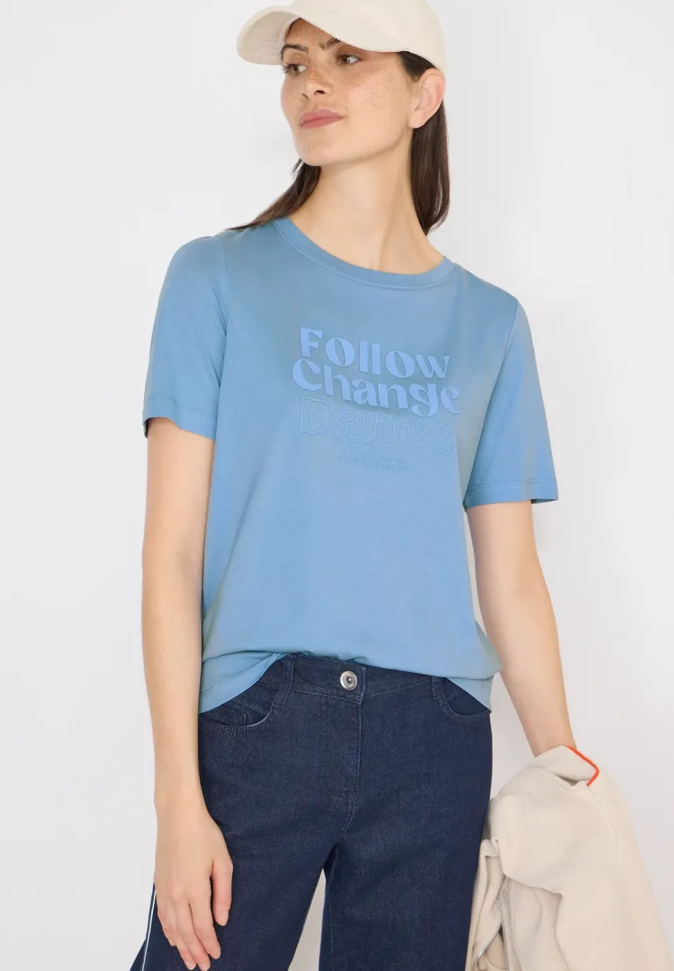 Shirt met print aan de voorkant