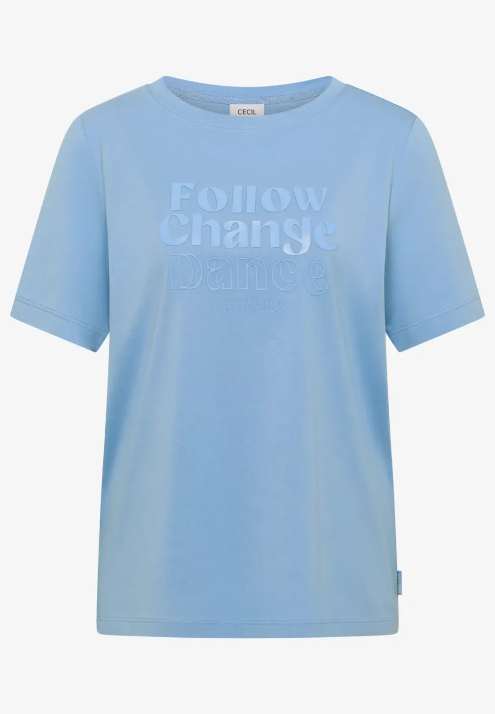 Shirt met print aan de voorkant