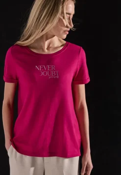 Shirt met print aan de voorkant