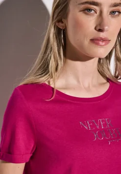 Shirt met print aan de voorkant