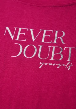 Shirt met print aan de voorkant