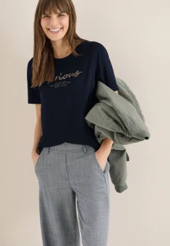 Shirt met print aan de voorkant