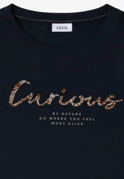Shirt met print aan de voorkant