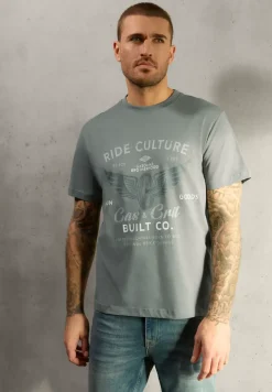 Shirt met print aan de voorkant