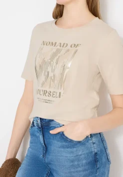 Shirt met print aan de voorkant
