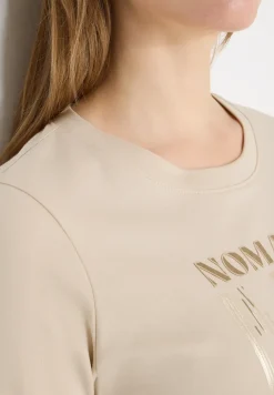 Shirt met print aan de voorkant