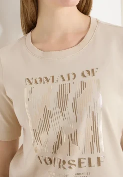 Shirt met print aan de voorkant