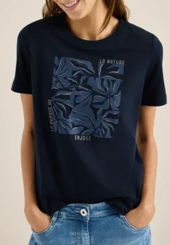 Shirt met print aan de voorkant