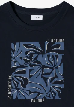 Shirt met print aan de voorkant