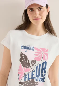 Shirt met print aan de voorkant