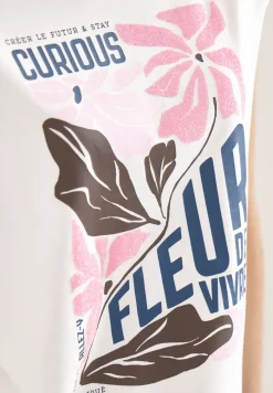Shirt met print aan de voorkant
