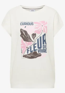 Shirt met print aan de voorkant