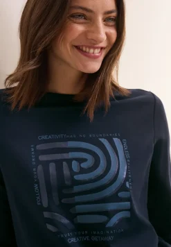 Shirt met print aan de voorkant