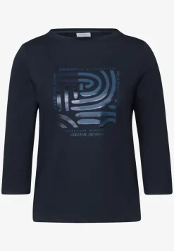 Shirt met print aan de voorkant