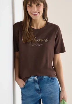 Shirt met print aan de voorkant