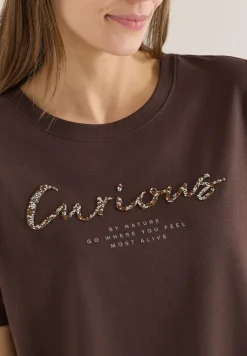 Shirt met print aan de voorkant