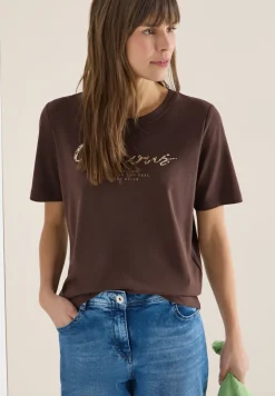 Shirt met print aan de voorkant