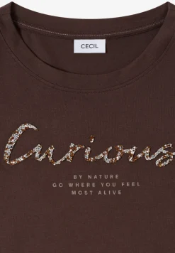 Shirt met print aan de voorkant
