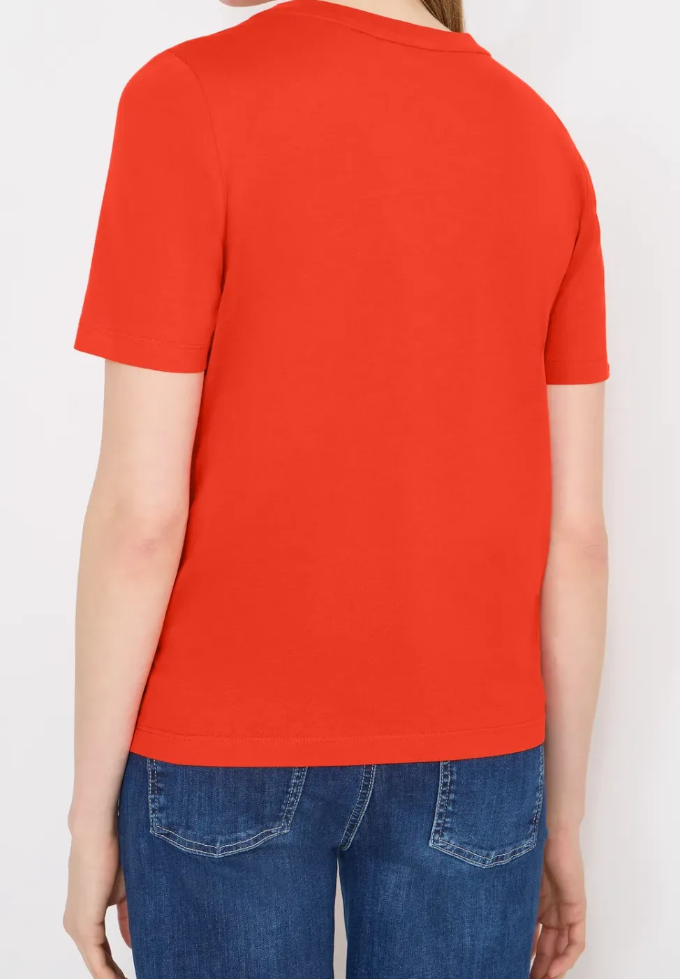 Shirt met print aan de voorkant