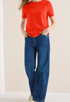 Shirt met print aan de voorkant