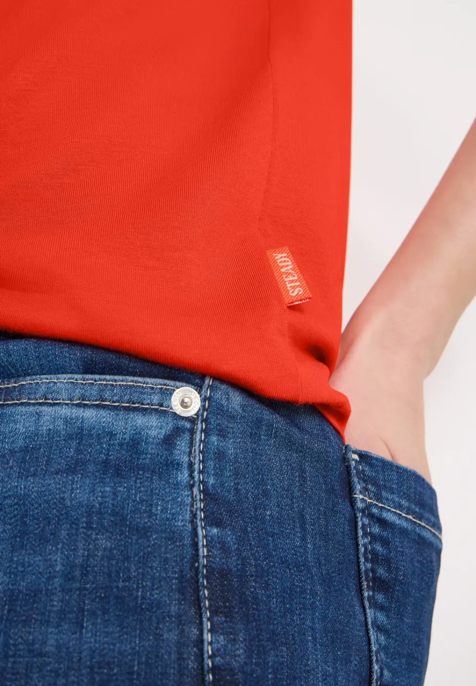 Shirt met print aan de voorkant