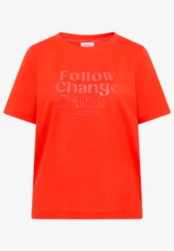 Shirt met print aan de voorkant