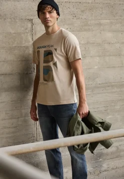 Shirt met print aan de voorkant