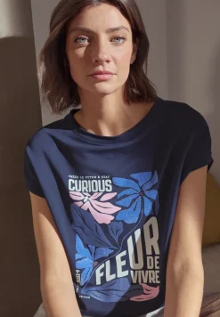 Shirt met print aan de voorkant