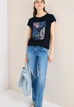 Shirt met print aan de voorkant