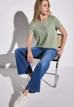 Shirt met print aan de voorkant