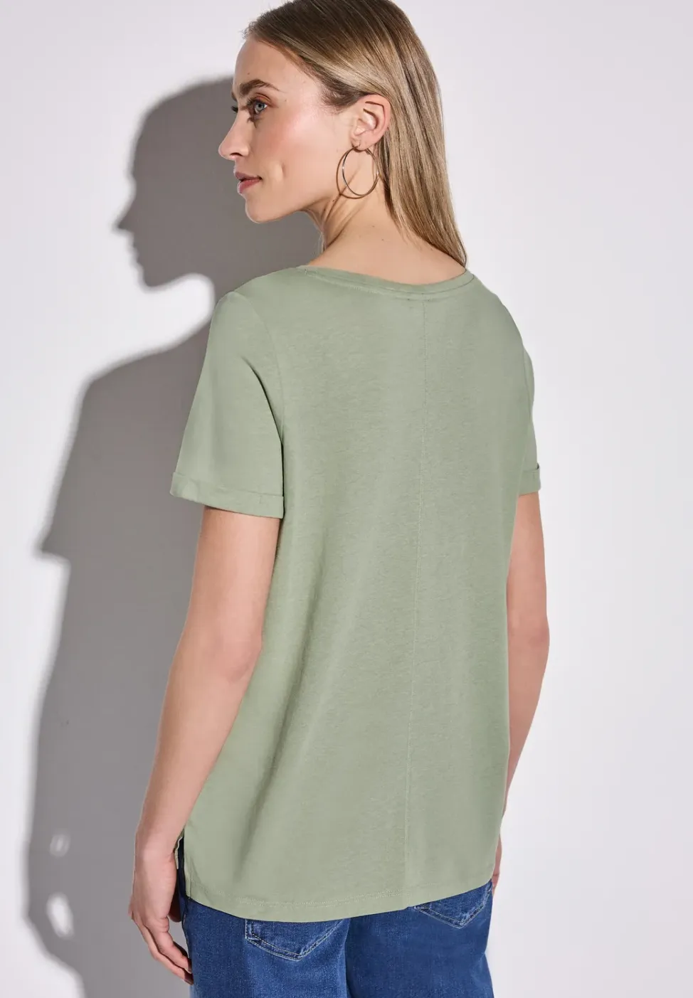 Shirt met print aan de voorkant