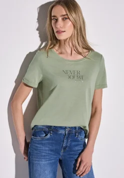 Shirt met print aan de voorkant