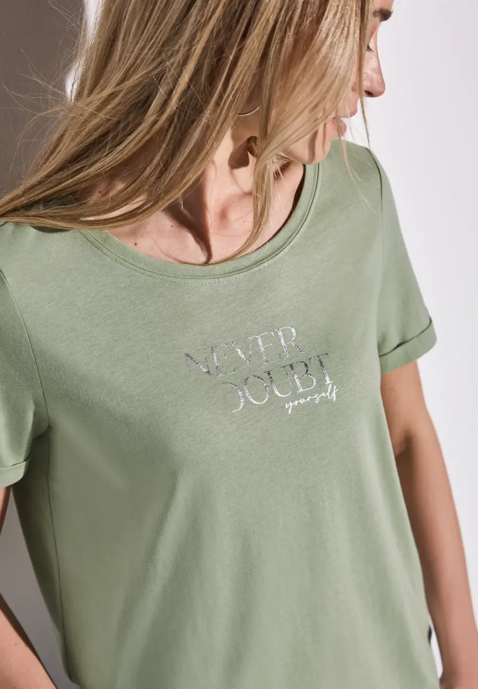 Shirt met print aan de voorkant